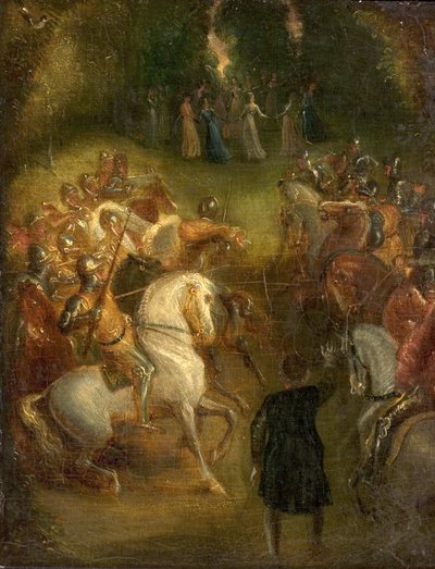 Het toernooi door Thomas Stothard